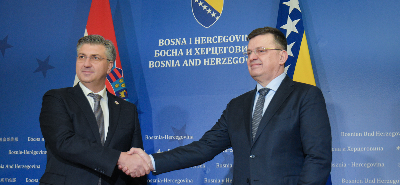 Plenković: Bosnia and Herzegovina has no greater friend than Croatia